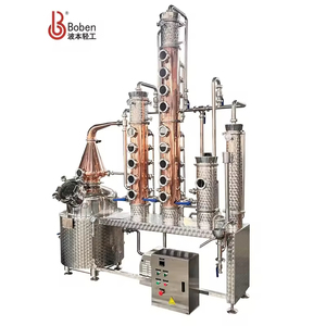 Équipement de production d'alcool à domicile, distillation au cuivre, production d'alcool à 95% d'éthanol, gin, vodka, whisky Boben 125L - Product Image 4