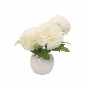 3 grandi pezzi di fiori artificiali per decorazioni domestiche, composizioni floreali finte effetto real touch, colori e stili personalizzabili - Product Image 2