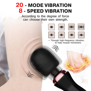 Vibrador inalámbrico recargable para adultos, juguetes eróticos, Varita con cable, masajeador, Baguette, masajeador para mujer - Product Image 4