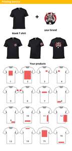 Vente en gros Tshirt de créateur Impression personnalisée vierge T-shirt en coton épais pour hommes T-shirts 100% coton de qualité pour l'impression chez les femmes - Product Image 5