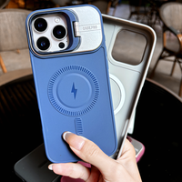 Nouvelle coque de protection d'objectif 2026 avec chargement sans fil magnétique antichoc pour iPhone 14 15 16 Plus 13 12 Pro Max
