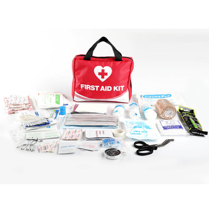 Botiquín de primeros auxilios médico portátil personalizado, bolsa de emergencia de rescate para traumatismos, 120 Uds., para atletas de viaje en casa - Product Image 2