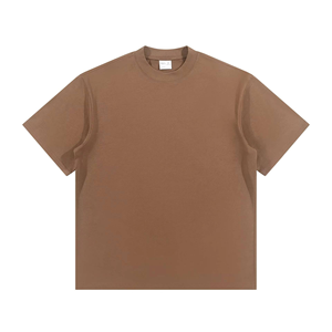 เสื้อยืดเปล่าคุณภาพสูง 300 กรัม ผ้าหนา รับสกรีนโลโก้ ผ้าฝ้าย 100% ทรงหลวม สไตล์สตรีทแวร์ ลายกราฟิก เสื้อยืดโอเวอร์ไซส์สำหรับผู้ชาย - Product Image 4