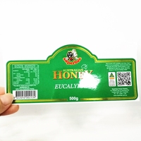 Rouleau d'autocollants en vinyle auto-adhésifs pour bouteilles, impression personnalisée, étiquettes imperméables en feuille d'or pour bonbons et sucettes