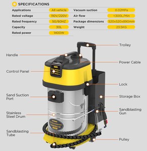 Nhà Máy Giá chuyên nghiệp vỏ quả óc chó Blaster autool hts518 cho động cơ hệ thống tiêu thụ decarbonizing và van làm sạch - Product Image 4