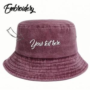 Outdoor Embroidered Bucket <b>Hat</b> Custom Logo Lightweight Breathable Sun <b>Hat</b> <b>for</b> Hiking Fishing Travel <b>Men</b> Women - Product Image 3