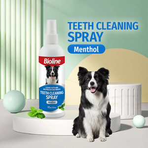 Spray <span class=keywords><strong>de</strong></span> Limpieza Dental <span class=keywords><strong>para</strong></span> <span class=keywords><strong>Perros</strong></span> Bioline, Limpieza y Cuidado Ecológicos, <span class=keywords><strong>Aliento</strong></span> Fresco, Salud Dental - Product Image 5