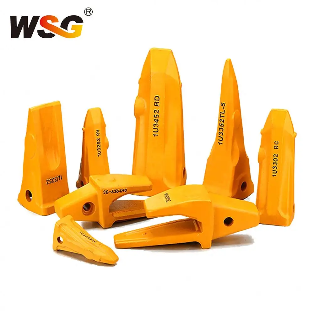 China supplier bucket tooth of excavator heavy duty bucket teeth 7T3402RC rock teeth for sale