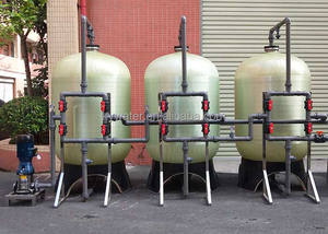 Purificateur d'eau RO industriel 10 TPH - Machine de traitement de l'eau minérale, élimination de la dureté, contrôle manuel - Product Image 2