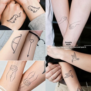 Pegatinas de <span class=keywords><strong>Tatuajes</strong></span> Realistas con Diseños Herbales, Resistentes al Agua, de Larga Duración, Personalizables con Logotipo, Sensación Premium - Product Image 4