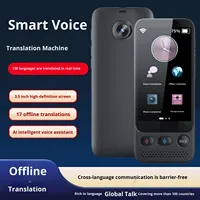 Traducteur Portable Intelligent Précis en Gros, Interprétation Simultanée Hors Ligne, Écran 3,5 Pouces, 138 Langues, Recharge USB