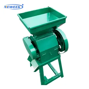 NEWEEK Hot sale small 2 rollers rice oat flatting cereal flaker grain roller mill machine