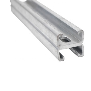 เหล็กชุบสังกะสีแบบจุ่มร้อนขนาด 41x41 และ 41x21  ชนิดรางรู (C Channel, Uni Strut Channel, C Profile Steel Rail) - Product Image 5