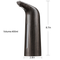 Distributeur de savon liquide automatique sans contact 400 ml (13,53 oz) à fixation murale pour hôtel - Vente en gros