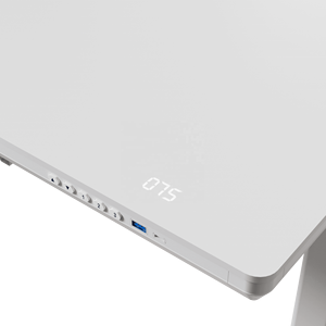 V-halterungen Moderne Home Office Elektrische Höhe Verstellbare Smart Stehpult Mit Gehärtetem Glas <span class=keywords><strong>Desktop</strong></span> 50kg/110lbs VM-JSD5-01-G6 - Product Image 6