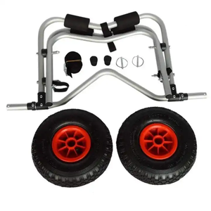 <span class=keywords><strong>Chariot</strong></span> de transport pliable SOLAR MARINE, capacité 330 lbs, robuste, pour surf, pêche, bateau, <span class=keywords><strong>kayak</strong></span>, canoë - Product Image 3