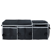 Organisateur de coffre pliable et portable Osgoodway, durable, avec fermeture éclair, grande capacité, gain de place, en polyester