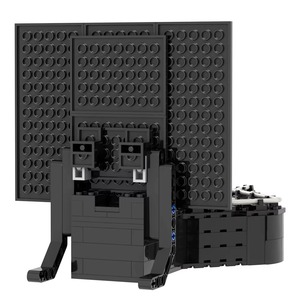 300 pièces MOC1544 Ensemble de blocs de construction en plastique éducatif DIY, modèle de scène de rallye de la tournée 'Stage of Moldy Times', pour les 14 ans et plus - Product Image 3