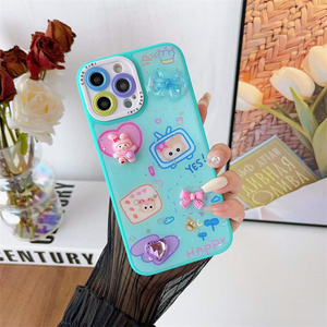 Shining Long Lanh Phim Hoạt Hình Trường Hợp Điện Thoại In Funda Cho Samsung Galaxy S25 Fe S25 Cạnh S25 Siêu S24 Ống Kính Bảo Vệ Bìa - Product Image 3