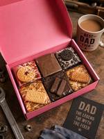 Emballage en carton ondulé avec impression de logo personnalisé, estampage à chaud de qualité alimentaire, pour cupcakes, biscuits, gâteaux, contenants alimentaires à emporter