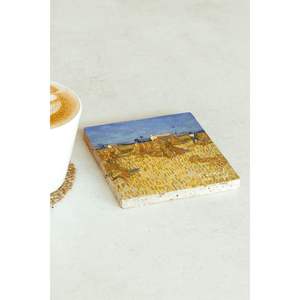 Posavasos de Piedra Individual de la Serie Vincent Van Gogh, Diseño Cuadrado 139, para Regalo Empresarial o Promocional - Product Image 2