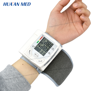 HUAAN entrega rápida <span class=keywords><strong>precio</strong></span> al por mayor muñeca eléctrica Bp presión arterial Digital tensiómetro esfigmomanómetro máquina Monitor - Product Image 1