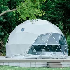 <span class=keywords><strong>Tenda</strong></span> a Cupola Geodetica Personalizzata FOERSTINE per Glamping ed Eventi, <span class=keywords><strong>Tenda</strong></span> Resort con Struttura in Acciaio, Bagno e Angolo Cottura - Product Image 5