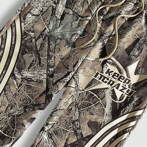 ชุดวอร์มลายพรางแบบโอเวอร์ไซส์ หนัก 500gsm รุ่นใหม่ประจำปี 2025 สำหรับคนไซส์ใหญ่  ลายพราง Real Tree พร้อมฮู้ดและกางเกงจ็อกกิ้ง - Product Image 4