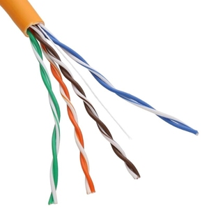 Câble réseau Internet en cuivre Cat5e 305m, sortie d'usine, <span class=keywords><strong>4</strong></span>-2 <span class=keywords><strong>paires</strong></span> FTP/UTP, câble LAN intérieur Cat5/Cat6, PVC pour extérieur, cuivre nu - Product Image 3