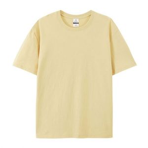 O-Neck Slim Fit Men's T <b>Shirt</b> Custom Brand Logo 220gsm High Quality Unisex T <b>Shirts</b> Manufacturer Custom Screen Print - Product Image 3