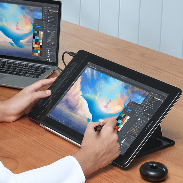 Huion Kamvas Pro 13 2.5K QHD 13.3 Inch Usb-c Interface Art Design Drawing Graphic Tablet with Screen for Designers