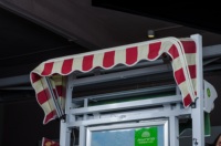 Auvent de style européen, auvent hollandais, cadre en alliage d'aluminium, fenêtre, porte, pare-soleil extérieur