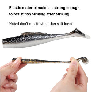 เหยื่อตก<span class=keywords><strong>ปลา</strong></span>แบบนิ่มทำจากวัสดุ TPR ขนาด6.5ซม. 8ซม. 10ซม. เหยื่อตก<span class=keywords><strong>ปลา</strong></span>พลาสติกเทียมแบบนิ่มสำหรับทำจากน้ำสีทอง - Product Image 3