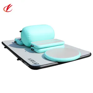 Special Offer Bargain Price 3m Green Air Track For Sale In Gymnastics Training Set Factory