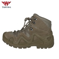Botas Tactico CQB Vente en gros de bottes de la jungle en cuir Bottes tactiques pour hommes Bottes de combat dans le désert
