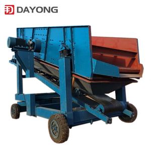 Usine de lavage à écran vibrant Grizzly à haute efficacité pour usine de criblage de minerai d'or et de sable - Product Image 5