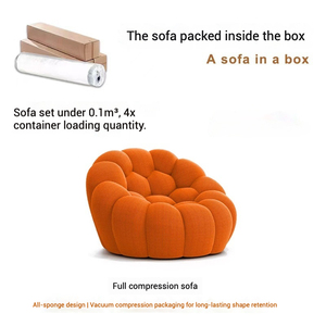Sang trọng thiết kế tối giản bong bóng couch nén Modular sofa cắt Set cho khách sạn phòng khách appartement - Product Image 2