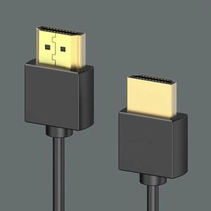 Xput Cáp HDMI đen 10cm 15cm 20cm 30cm 50cm 100cm ngắn siêu mỏng mạ Vàng 4K 2.0V 1080P HDMI nam sang nam - Product Image 2