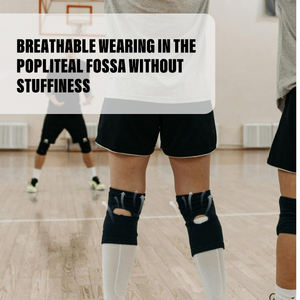 Genouillères de volley-ball unisexes de conception avancée pour jeunes et adultes avec coussinet EVA épais - Product Image 5