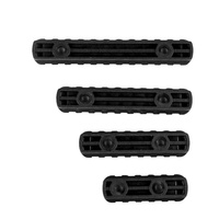 Lot de 4 bandes de guidage 20mm couleur sable Système décoratif latéral en nylon pour équipement de défense personnelle