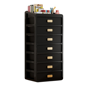 Desktop <b>Drawer</b> Organizer Plastic <b>Storage</b> <b>Box</b> With Multiple <b>Drawers</b> For Office Study Supplies Organization Modern Design - Product Image 5