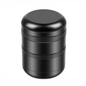 Broyeur à tabac manuel HERO modèle 6 couches, cylindrique, isolé, en aluminium, petit outil pour cigarettes - Product Image 5