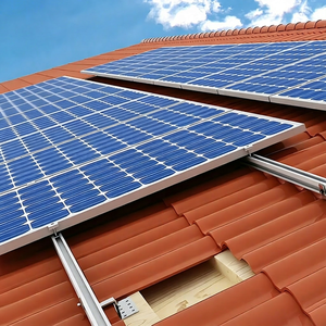 High Quality Aluminum Flat Rooftop Ground Solar PV Mounting System Mid & End Clamp Solar Panel Component System - Product Image 6