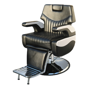 Suministros de Salón Z en Línea, Silla de Peluquería Hidráulica Antigua Barata, Silla de Salón Portátil, Silla de Barbero Móvil de Cuero Negro - Product Image 3