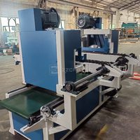 Machine à couper les bandes de bois pour palettes à double extrémité