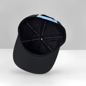 Gorras de Béisbol Personalizadas con Logotipo Bordado en 3D, 5 Paneles, Sin Estructura, Lisas, Deportivas, con Visera Plana, Cierre a Presión con Cuerda Ri 256, Diseño de <span class=keywords><strong>Gorra</strong></span> de Béisbol - Product Image 5