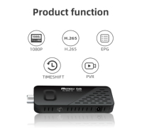 Boîtier TV numérique Full HD avec prise en charge de la marque OEM, CE, WIFI, Dvbt2, décodeur, clé USB Dvb-t2