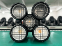 Projecteur de scène LED PAR 350W IP65 RGBALC 6-en-1 DMX à structure modulaire pour événements, concerts et clubs