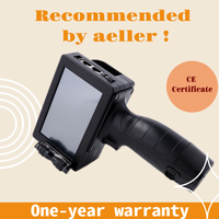 Imprimante d'étiquettes portable semi-automatique pour cartons, impression de la date d'expiration et du numéro de lot, code QR/code-barres, 600 dpi, 51 ppm