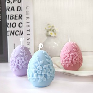 DAMAI <b>Easter</b> Egg Scented <b>Candles</b> Round <b>Candle</b> Ambience Decor Festive Holiday Gifts for <b>Easter</b> Party Home Decoration Supplies - Product Image 2